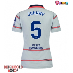 Atletico Madrid Johnny Cardoso #5 Tredje trøje Dame 2026-27 Kort ærmer Atletico Madrid Johnny Cardoso #5 Tredje trøje Dame 2026-27 Kort ærmer